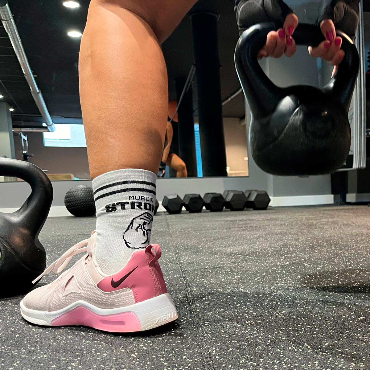 Murcia Strong apuesta por las losas de caucho