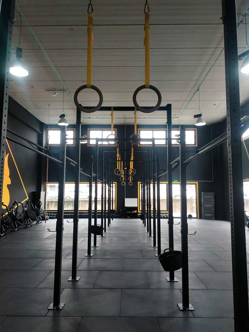 Nueva Instalación de Losas de Caucho en La Bodega CrossFit