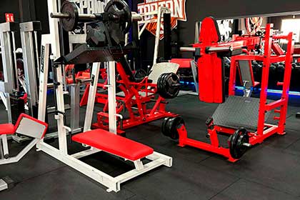 Gimnasio - Calidad y maxima durabilidad en Losas de Caucho