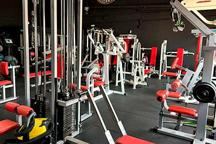 Gimnasio - Instalacion de Losas de Caucho para gimanasio
