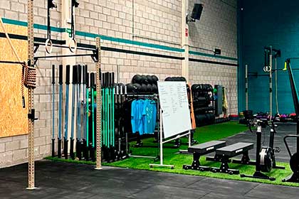 Instalacion de Losas de Caucho, gimansio crossfit suelos de caucho amortiguantes