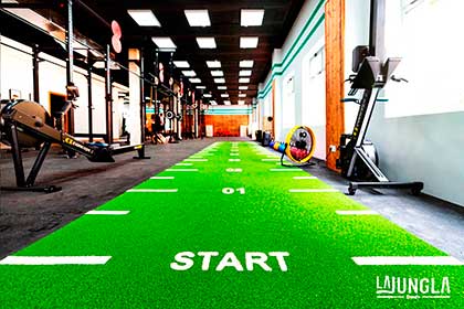 Instalaciones exclusivas de Losas de Caucho para gimnasios, la mejor calidad en suelos para gimanasios