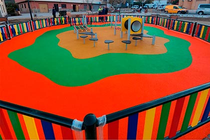 pavimento de caucho continuo al mejor precio