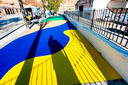 pavimento de caucho continuo al mejor precio