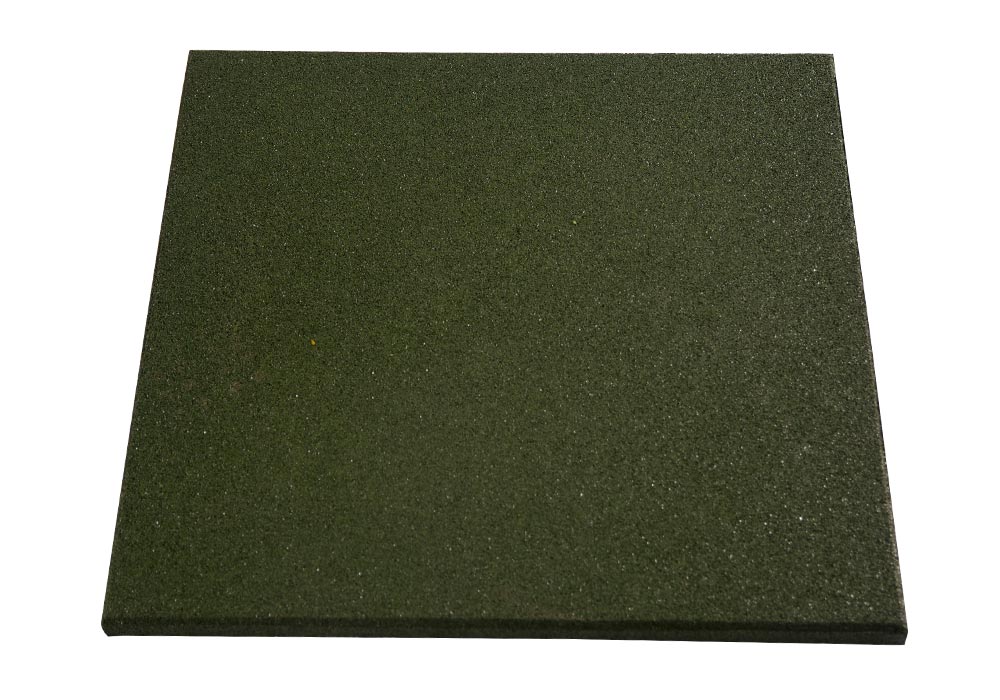 Losas de Caucho Sport Premium 50 x 50 x 2 cm Verde