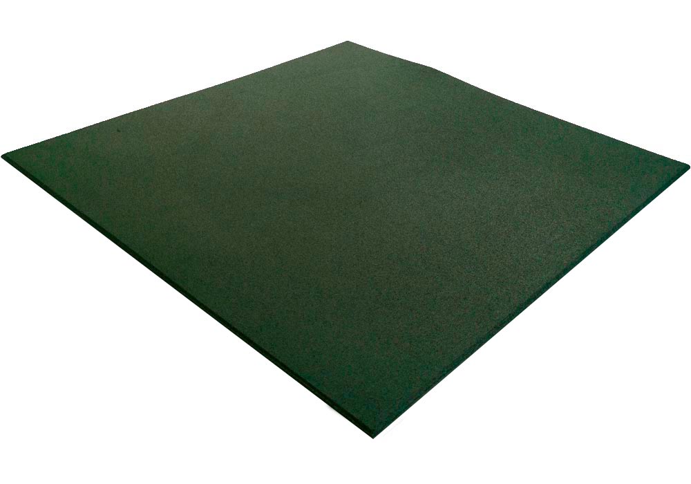 Losas de Caucho SportPremium 100 x 100 x 1 cm Color Verde